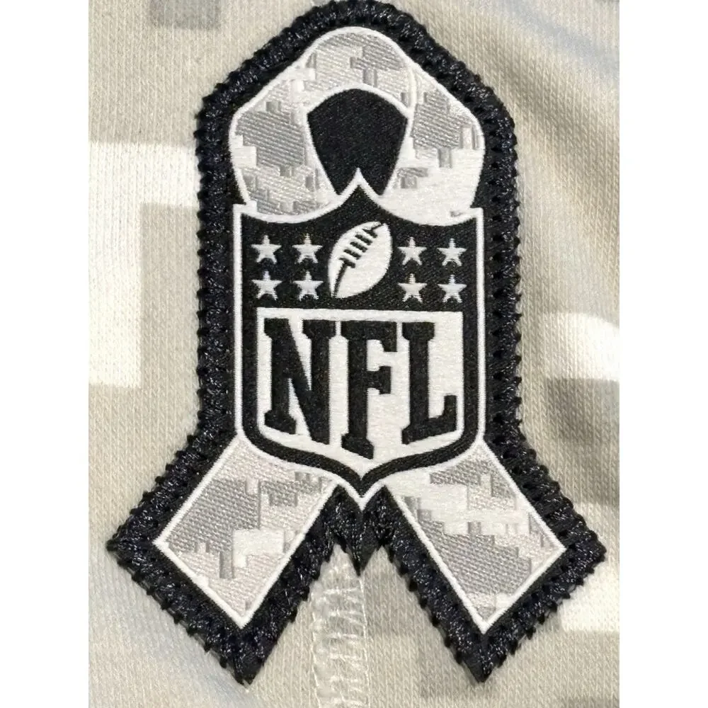 Nike Dallas Cowboys Salute To Service Hoodie Mens Sz 2XL NWT Arctic Camo Wht